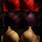 Silk Embroidered Padded Bra for Women – Luxury Undergarment with Soft Silk Fabric, Stylish Embroidery.