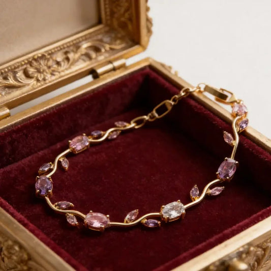 Tulip Bracelet – Premium Quality Stainless Steel Elegant Bracelet for Women