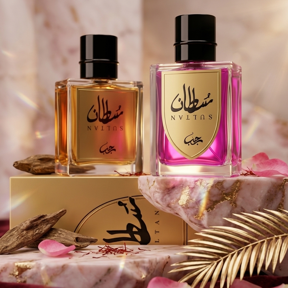 Sultan Premium Long Lasting Perfume 50g ~ Pink